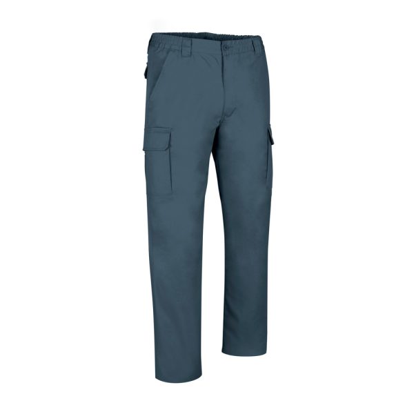 Calça Bolsos Laterais 65% Poliéster / 35% Algodão