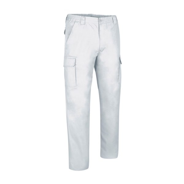 Calça Bolsos Laterais 65% Poliéster / 35% Algodão